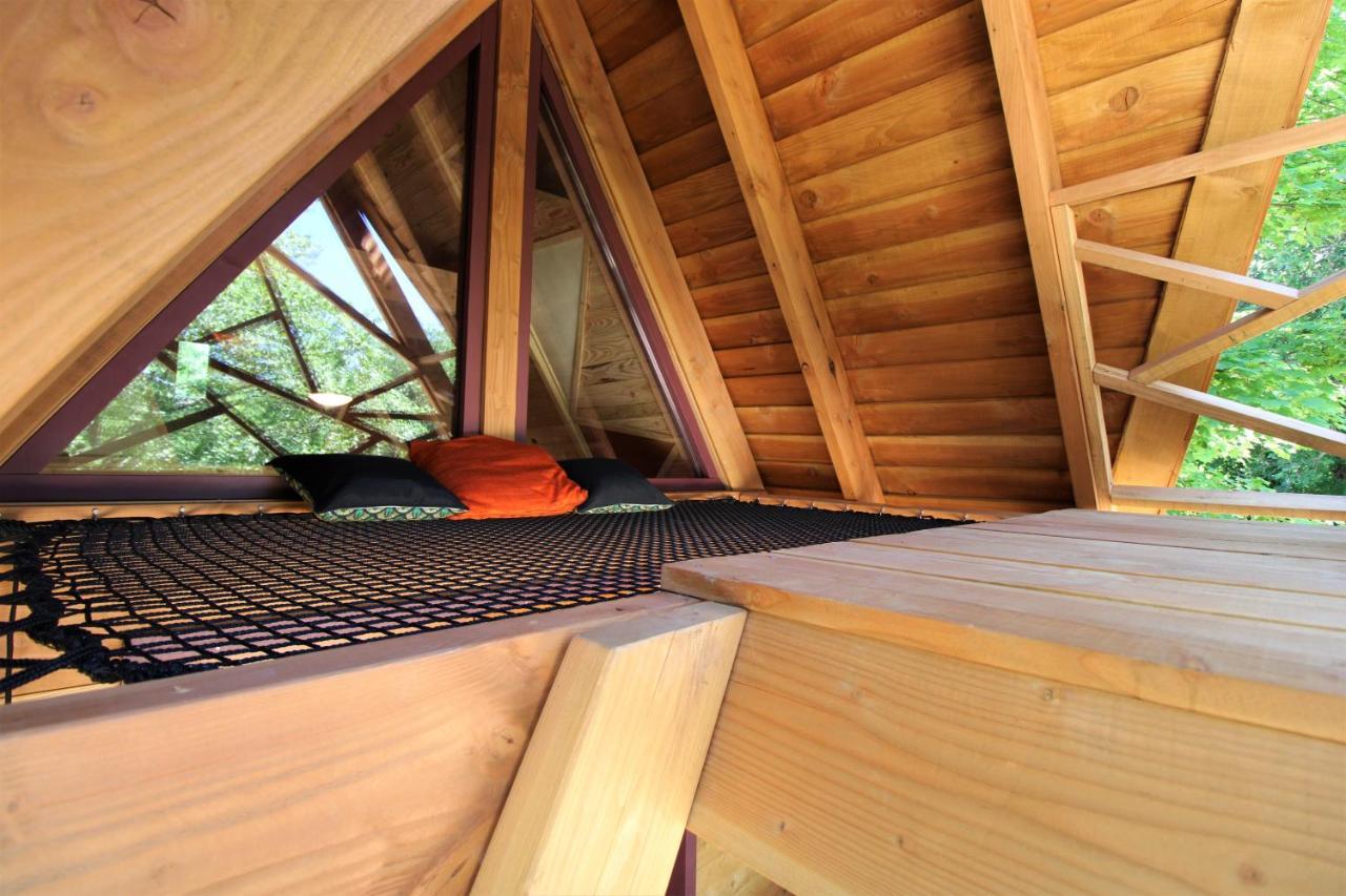 Recoubeau-Jansac Habitat Createur - Hebergements Insolites Au Camping Municipal "Les Ecureuils" מראה חיצוני תמונה
