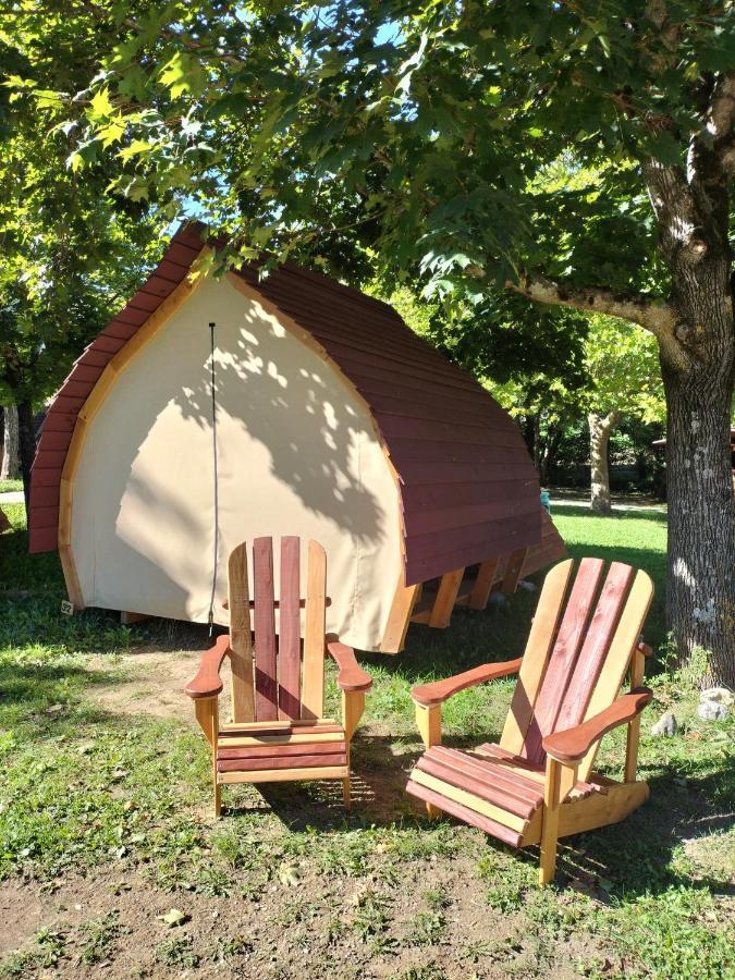 Recoubeau-Jansac Habitat Createur - Hebergements Insolites Au Camping Municipal "Les Ecureuils" מראה חיצוני תמונה