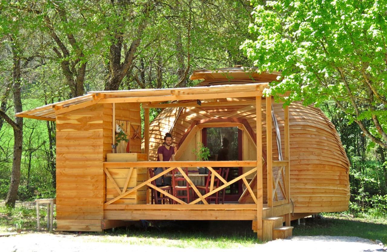 Recoubeau-Jansac Habitat Createur - Hebergements Insolites Au Camping Municipal "Les Ecureuils" מראה חיצוני תמונה